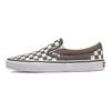 Vans Классические слипоны Color Theory Checkerboard — кроссовки унисекс с банджи-шнуром, коричневые VN000BVZ9JC