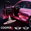 Led HD Car Door Welcome Light Projector Lamps For MINI Cooper One R50 R52 R54 R53 R56 Countryman R60 F55 F56 F60 JCW Accessories Dds6