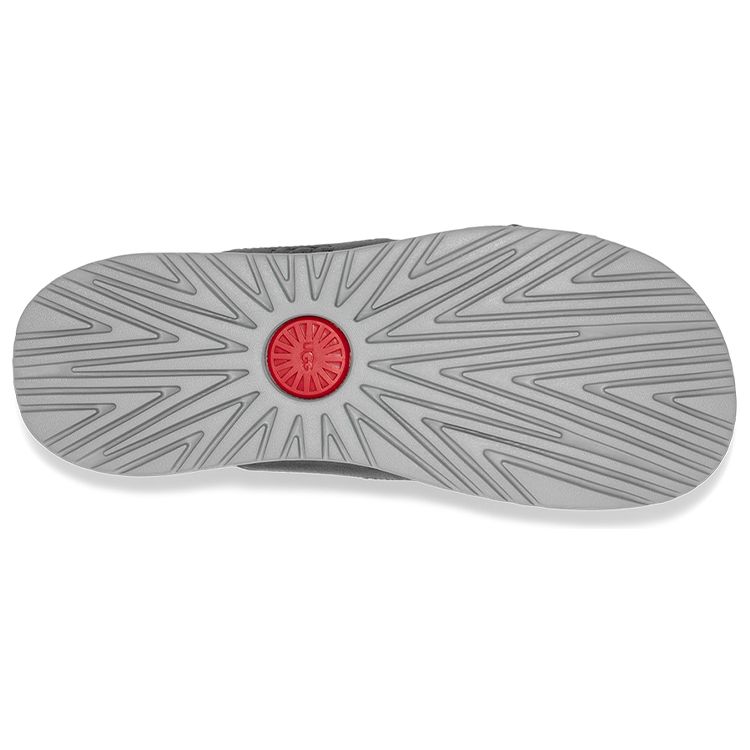 UGG Легкие повседневные сандалии Wainscott с металлической пряжкой, мужские сандалии темно-серого цвета 1124901-DGRY