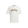 Adidas Sportswear Short Sleeve Tee With Letter Logo Print And American Retro Style Men Tops Han-Jade-White IS4960