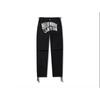 Li Ning Коллаборация Billionaire Boys Club Повседневные брюки прямого кроя для улицы Мужские Брюки Черный AKXU463-1