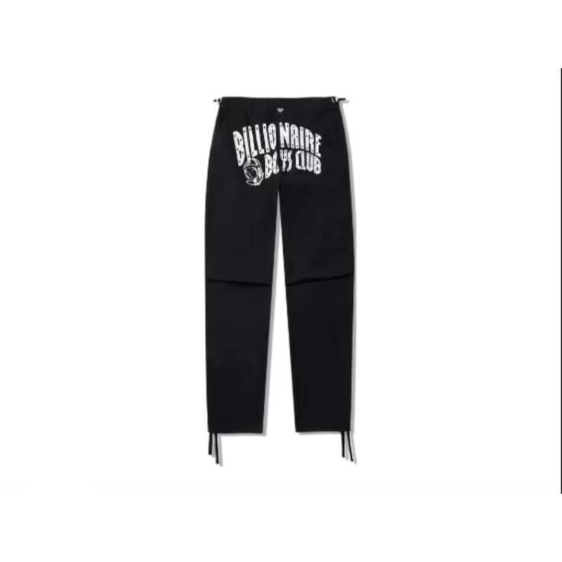 Li Ning Коллаборация Billionaire Boys Club Повседневные брюки прямого кроя для улицы Мужские Брюки Черный AKXU463-1