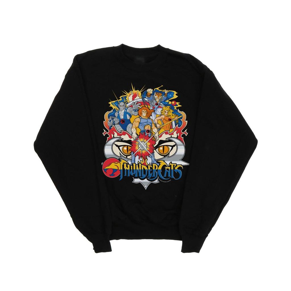 Thundercats Mens Action Group Shot Sweatshirt