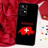 Швейцария Швейцарский флаг Для Samsung Galaxy A26 A05 A06 A16 A54 A34 A14 A22 A32 A52 A55 A35 A15 A53 A13 A56 A36 Чехол