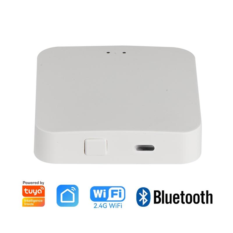 Умный хаб Tuya Zigbee Bluetooth Mesh Многорежимный шлюз Беспроводной подключаемый хаб Мост Поддержка домашних связей Alexa Google Голосовое управление