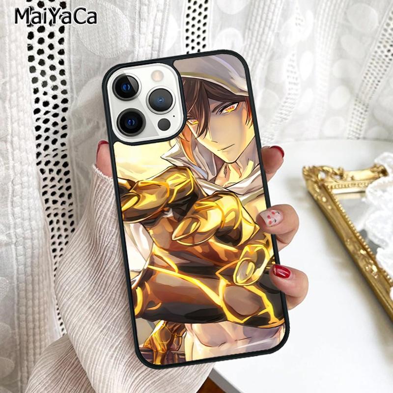 Чехол для телефона Zhongli Genshin Impact Для iPhone 17 Air 16 16e 15 plus 11 12 13 14 pro max корпус coque