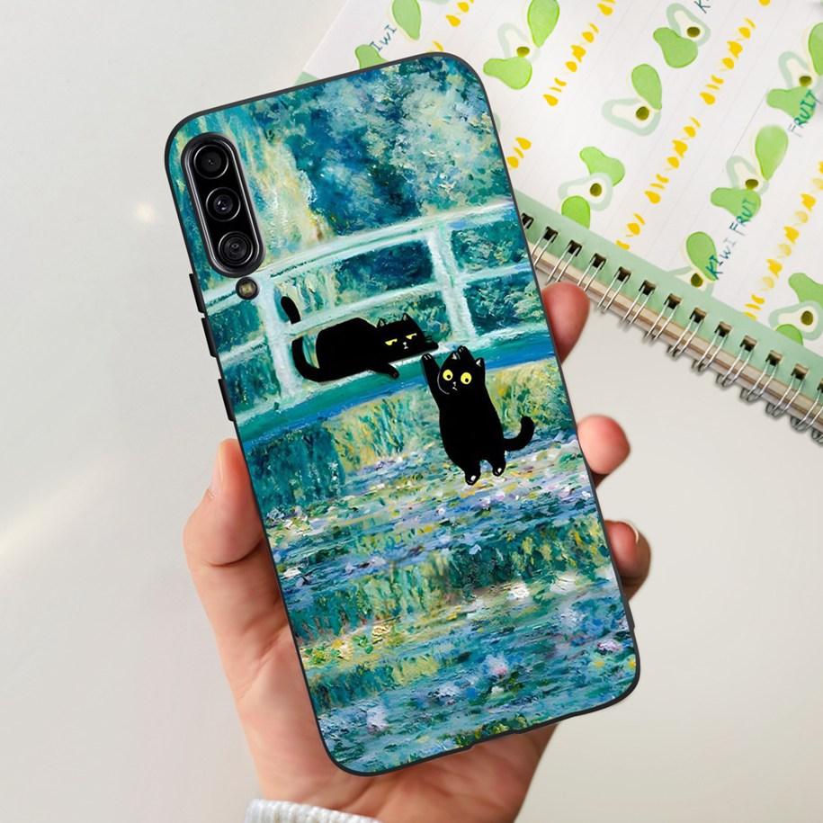 For Samsung Galaxy A90 5G Case Popular Flower Soft Silicon Phone Cover For Samsung A90 5G Fundas A 90 SM-A908N Shockproof Bumper