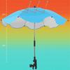 Adjustable Baby Stroller Folding Umbrella 360° Pushchair Canopy  Stroller Accessories