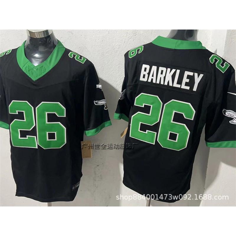 Mens Retro Embroidered American Football Jersey Philadelphia Eagles Vintage Style Sport Shirt Fan Wear