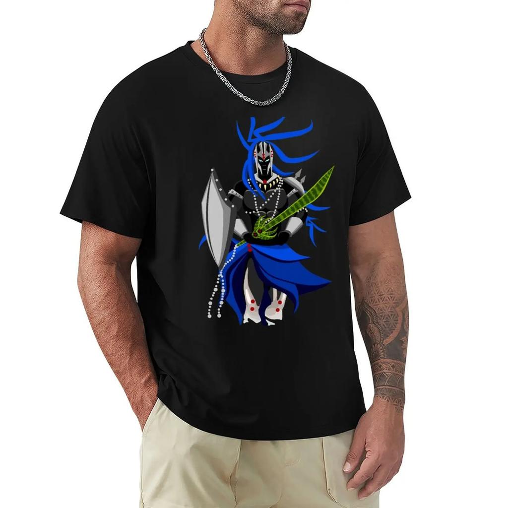 Warrior Ogum orixá T-Shirt boys t shirts T-shirt short clothes for men