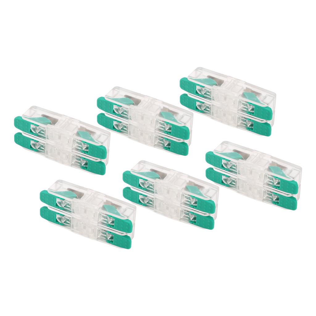 10 шт. 2 в 2 выходных разъема для проводов 0,5 - 6 мм² медный контактный проводник разъем для бытовых приборов