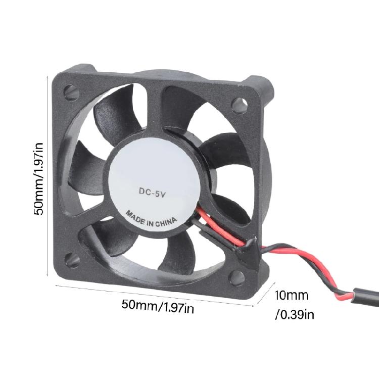 Router Cooling Fan PC Cooling TV Box Wireless Quiet 5V USB Power 50mm Fan Protective Net for Router Modem TV Box