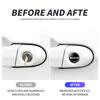 Car Sticker 2/5/10Pcs Car Door Lock Keyhole Stickers Anti-blocking For Mercedes Benz A B C S Class AMG GLA CLA GLC W176 W221 W20