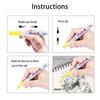 Waterproof Large Capacity Paint Pen Colorful Oil Based Pen Industrial Paint Marker  Tire Tread