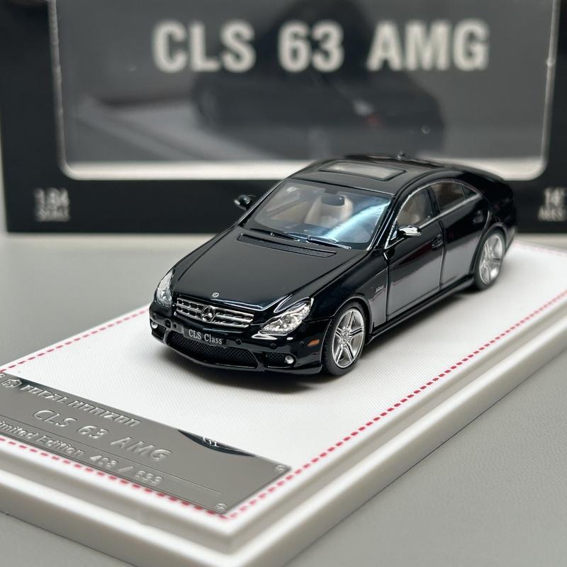 Новое в наличии Fh 1:64 Mercedes-Benz Cls 63 Amg Mk1 C219 Литой Миниатюрный Металлический Ограниченная Серия Украшения Mercedes Индивидуальные Игрушки Игрушка для Ребенка
