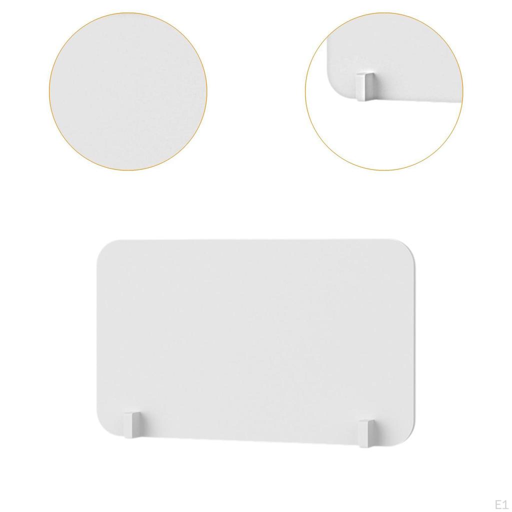 Classroom Desk Partition Board with Clamps for Versatile Use Protective Barrier