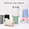 40oz Silicone Cup Cover Flexible Tumblers Protector Cover Scratch Resistance Anti-slip Cup Sleeve for Home Office