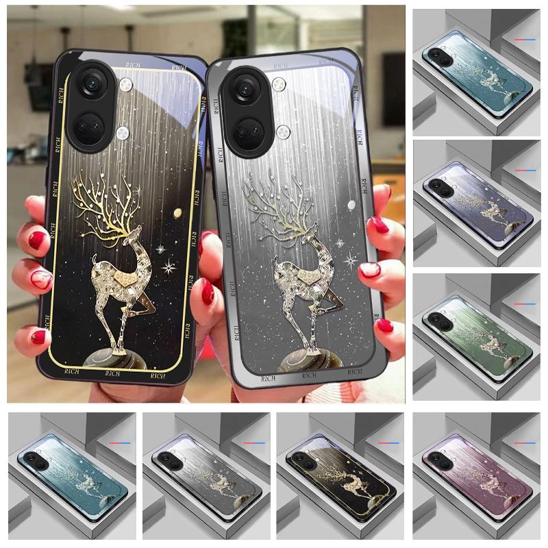 Звездная Ночь Олень Диаграмма Для OnePlus 6 6T 7 7T 8 8T 9 10 Pro 11R 12R 13R Nord CE 2T 2 3 Lite N20 N30 Ace 2 3 2V Стеклянный Чехол для Телефона