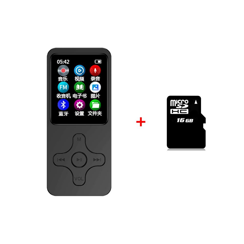 Portable Mini MP3 Player HiFi Music Speaker Bluetooth 4.0 Support Two-Way Transmission FM Radio Voice Recorder eBook For Walkman