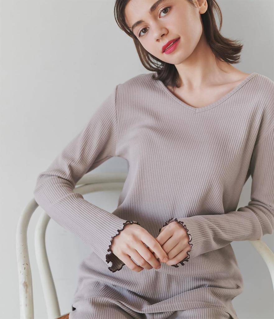 Peach John Домашняя одежда из органического хлопка для размеров Мягкая к Комфортная к и Расслабляющая пижама, Женская, Осень/Зима, Серая, S/M, 100% Хлопок, На ощупь,