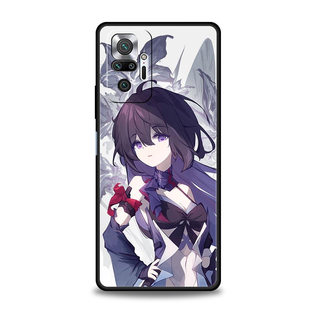 Чехол для телефона Honkai Star Rail Gepard Bronya для Xiaomi Redmi Note 13 12 5G 11 10 Pro 4G Plus 9S 9 8 7 9T 8T 10C 9C 9A, мягкий чехол