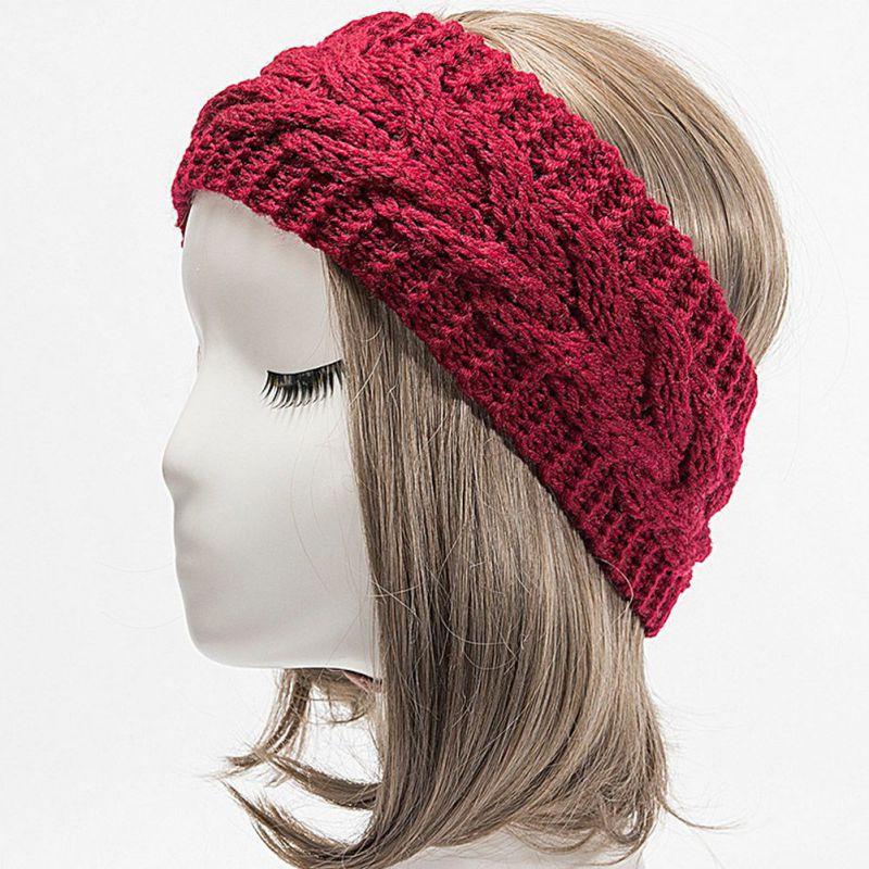 Повязка на голову для мужчин и женщин, повязка на голову, утолщенная флисовая подкладка, вязаные чехлы для ушей