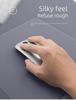 Водонепроницаемый коврик для мыши из жидкого силикона – Без запаха, мягкий и маленький, с поддержкой запястья для офисных столов