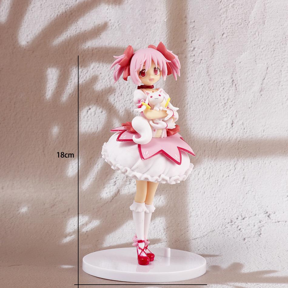 Аниме Puella Magi Madoka Magica Аниме Фигурка Канаме Милые Модели Фигурки Украшения Изысканная Коллекция Игрушек Подарки для Отаку