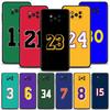 Basketball 23 24 Lucky Number Case For Xiaomi Poco X3 Nfc X3 M3 Pro X3 F3 Gt F1 Cover For Mi 11t 10t Pro 9t 11 Note 10 Lite Civi