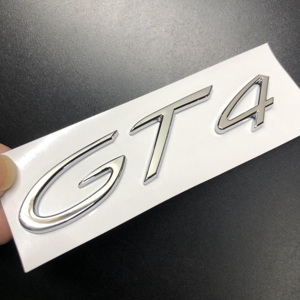 Cayears GTS GT1234 RS Пластик ABS Наклейка Значок Декали Гоночная Эмблема Подходит После 2012 Для Porsche Авто Автомобиль Кузов Задняя Крышка Багажника