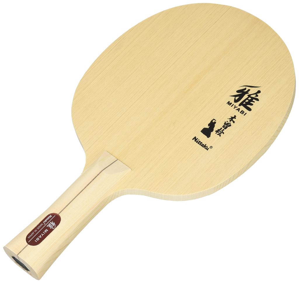 Nittaku Miyabi Shakehand Single-Ply Flare Table Tennis Racket NE-6855