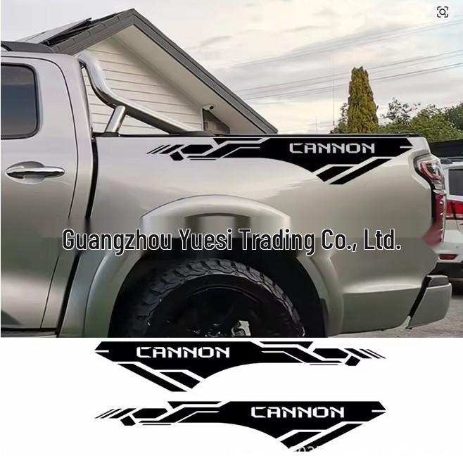 Виниловая наклейка с буквами для задней двери пикапа GWM Cannon LX