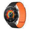 Ремешок для часов 22 мм для Huawei Watch GT 5 Pro/GT 5/GT 4/GT 3/GT 2 46 мм 3-звенный силиконовый магнитный ремешок