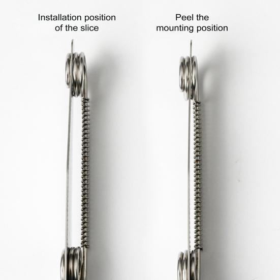2 шт. Резак для фруктов Эффективная пружинная конструкция Регулируемая толщина нарезки Овощечистка для фруктов Нержавеющая сталь Картофелечистка Эргономичная ручка