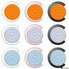 Trendy Celebrity-Style C-Shape Wave Pattern MagSafe Magnetic Silicone Phone Stand with Drop Protection for Women