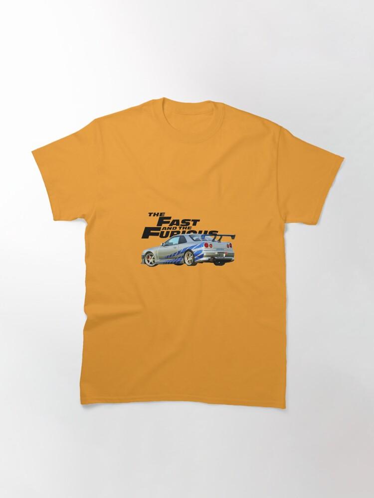 Fast & Furious Fast and Furious skyline Brian O'Conner Classic T-Shirt