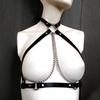 Women Fashion Belt PU Leather Bondage Body Harness Breast Punk Belts Decorative Harness Gothic Waistband Clothing Accessoreis