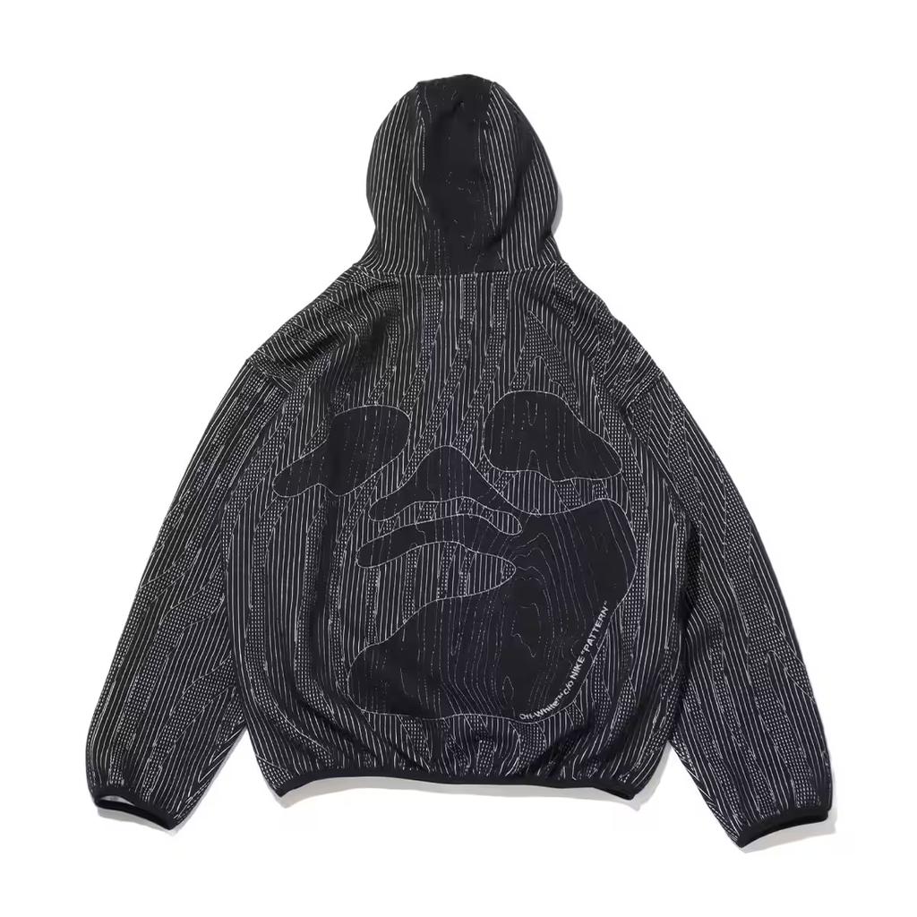 Nike Худи Off-White Engineered (Азия) Черная мужская уличная одежда DV4450-010