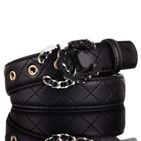 Классический тонкий женский ремень CC - Универсальный модный аксессуар для брюк и юбок