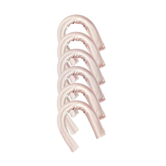 6 шт., бигуди для волос без нагрева, для женщин и девочек, для сна, на ночь, ленивые, большие, волнистые