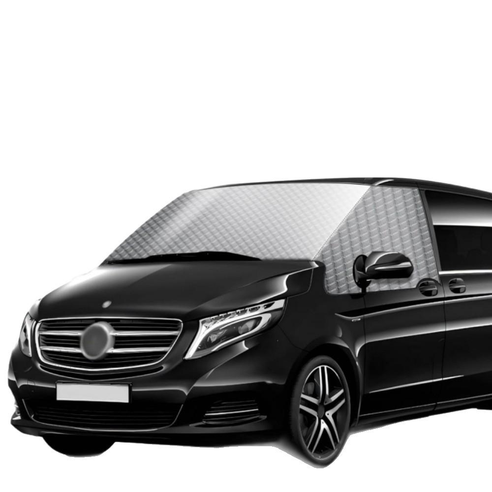 Чехол на лобовое стекло для автодома Mercedes-Benz Vito W447 2014-2024 Чехол на лобовое стекло от льда и снега Солнцезащитный чехол на переднее стекло автодома Блок УФ 5