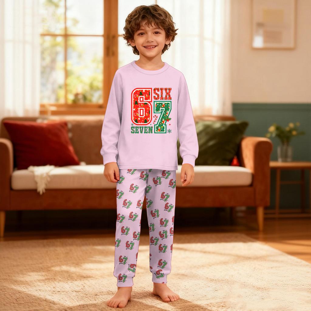 Детский Мальчики И Девочки Тонкий Костюм-двойка С Длинным Рукавом Брюки Костюм-двойка