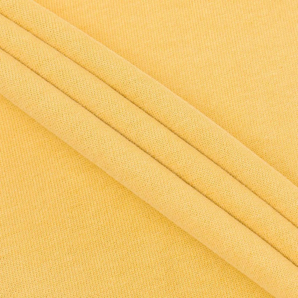 Vans Простая футболка с коротким рукавом и круглым вырезом для женщин, цвет имбирно-желтый VN000NNPOC2