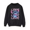 Womens/Ladies Valentine Love Stitch Sweatshirt