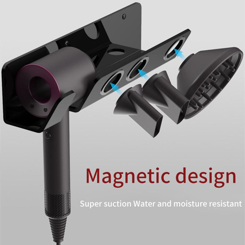 Настенный держатель для фена-держатель для фена для сверхзвукового фена Dyson, подставка-органайзер для хранения в ванной комнате