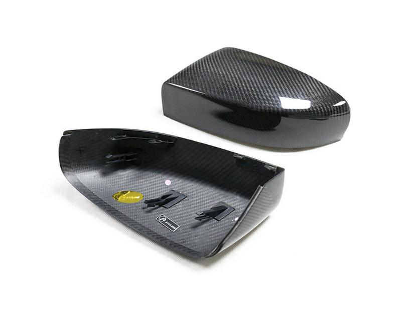 Exclusive Maserati Ghibli President Dry Carbon Fiber Rearview Mirror Cover