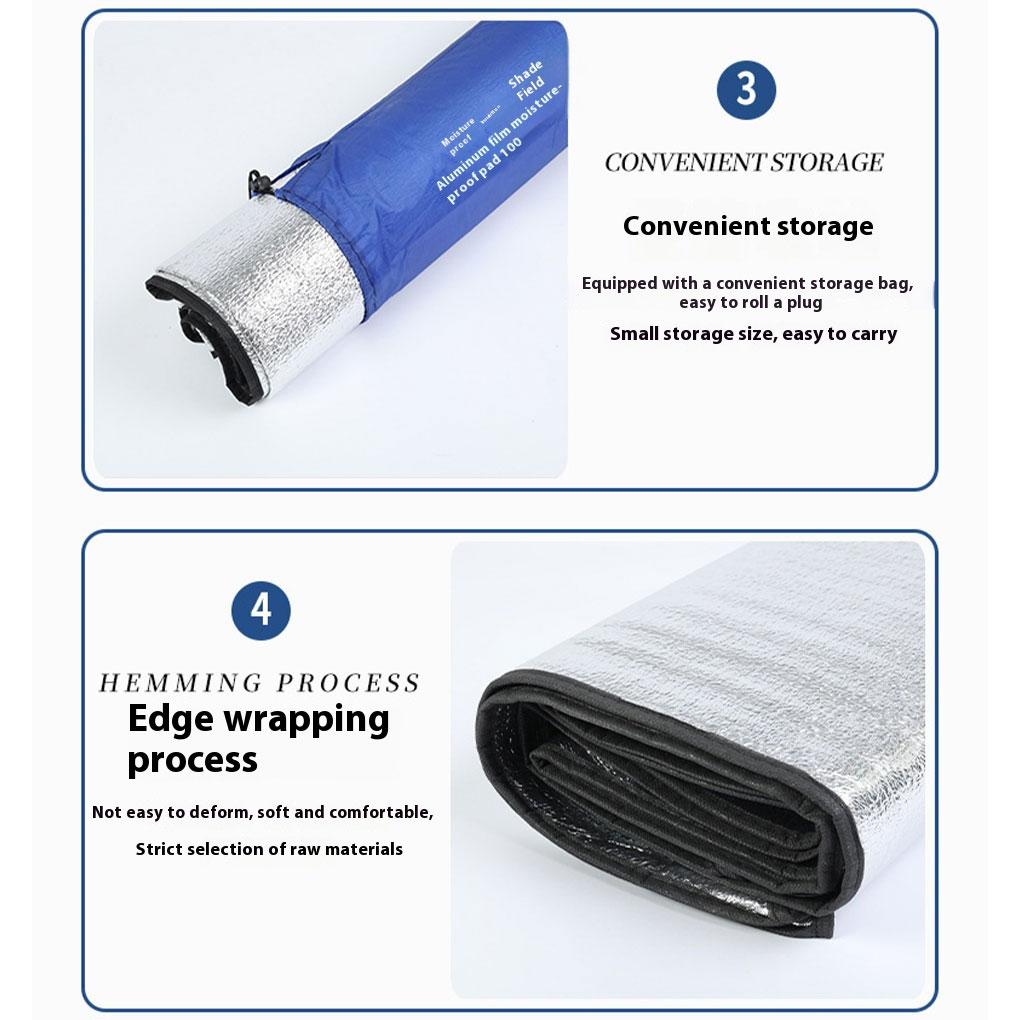 Moisture-Proof Mat – Carry Anywhere For Outdoor Fun Picnics Cloth Hexagonal Moisture-proof Mat Play