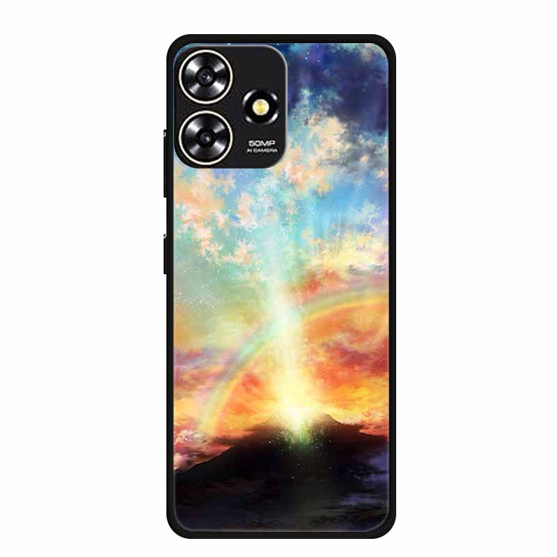Для ZTE Blade V50 Умные Чехлы Ударопрочный ТПУ Мягкий Силикон Для ZTE Blade V50 Дизайн 4G / A73 4G / Axon 50 Lite Защитные Чехлы