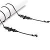 Glasses Chain New Black Hollow Bat Pendant Glasses Chain Anti-slip and Fashionable Anti-loss Jewelry Glasses Chains