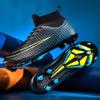 Высокодышащие футбольные бутсы, нескользящие, для тренировок на газоне, с защитой от сломанных ногтей, профессиональные игровые футбольные бутсы